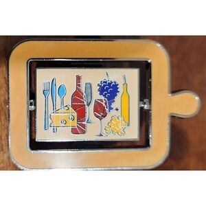 Disney Pin 00030 EPCOT FOOD & WINE SPINNER Artist Proof LE Only 25 made AP